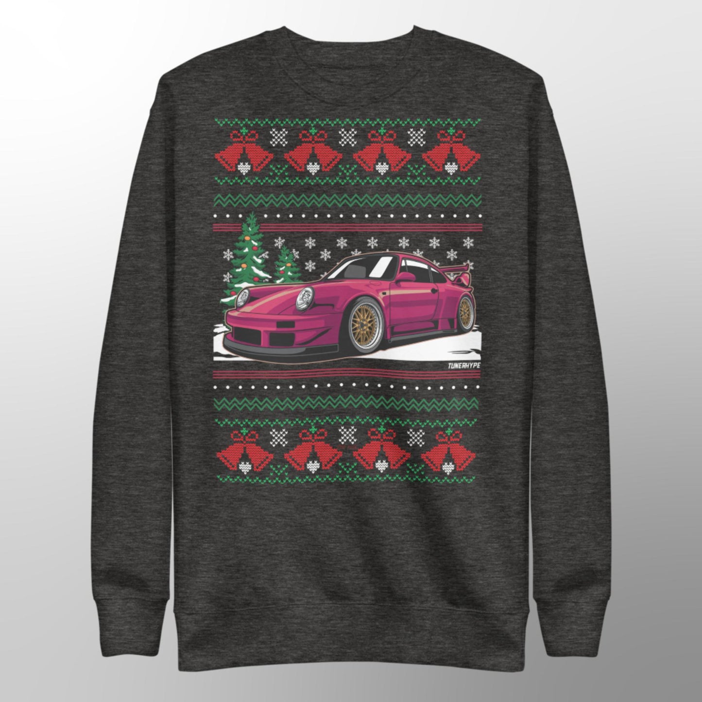 Ugly Christmas Sweater - Porsche 911 964 Red