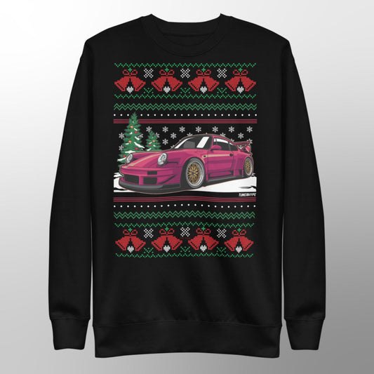 Ugly Christmas Sweater - Porsche 911 964 Red