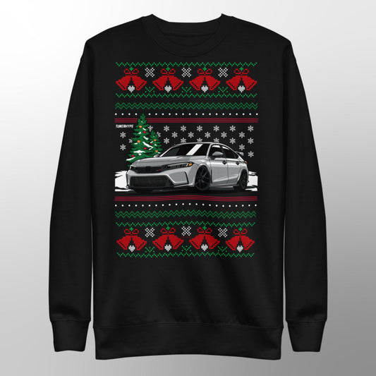 Ugly Christmas Sweater - Honda Civic Type R in Grey (FL5)