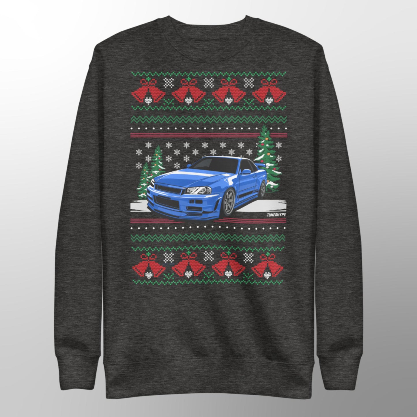 Ugly Christmas Sweater - Nissan Skyline R34 GT-R