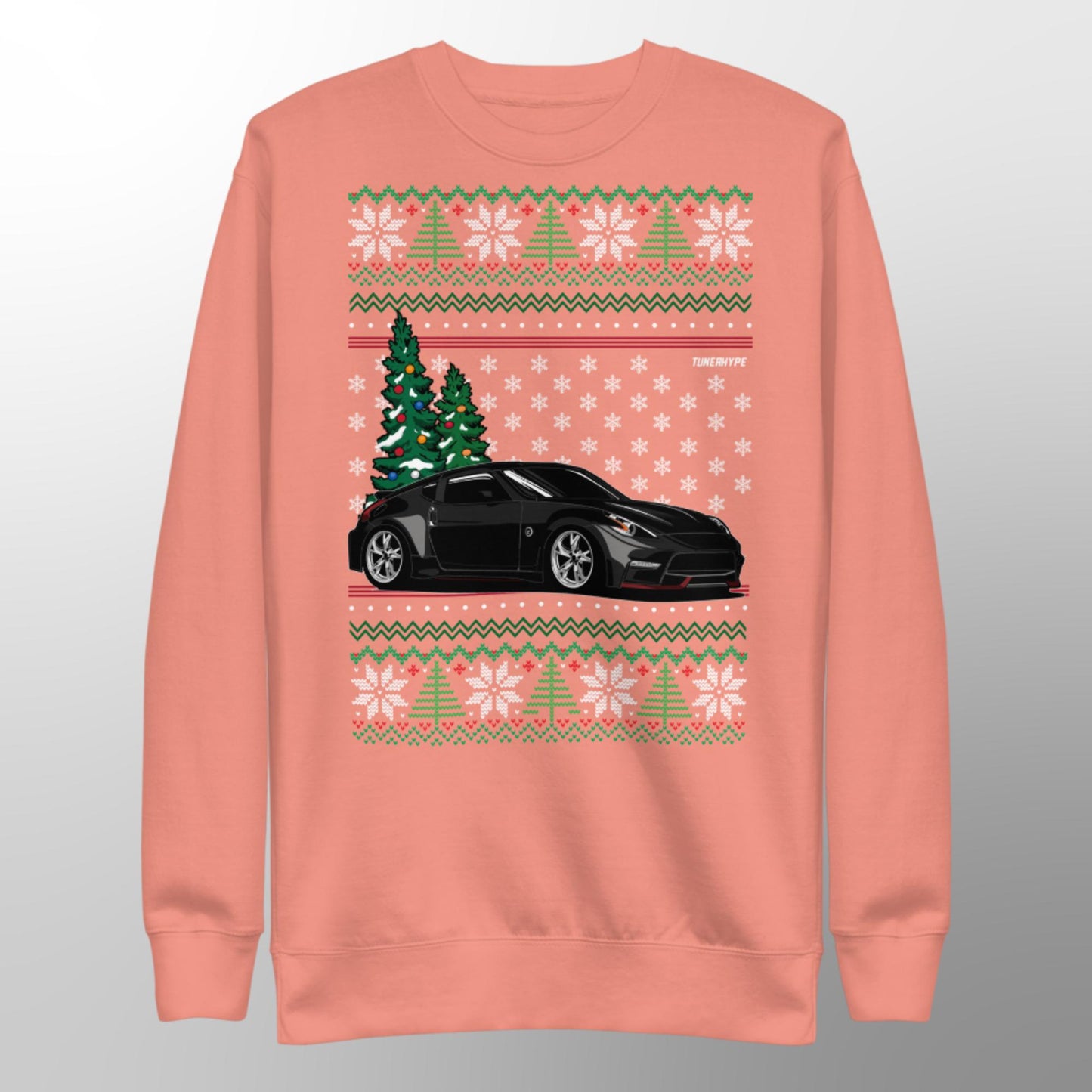 Ugly Christmas Sweater - Nissan 370z in Black